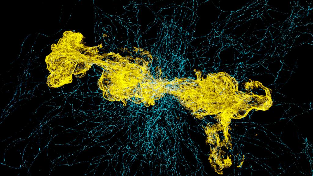 Frontier simulations pierce mysteries of galactic nuclei
