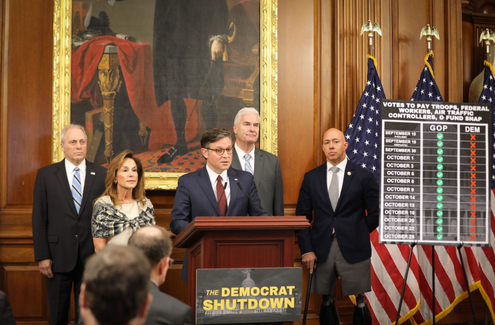 Speaker Johnson on Day 29 of the Democrat Shutdown: Democrats Have Some Soul Searching to Do