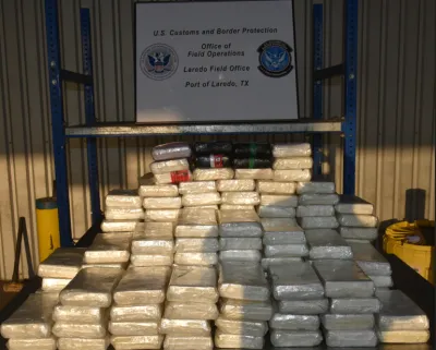 CBP officers seize more than $4.4 million in cocaine at World Trade Bridge