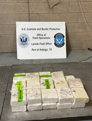 CBP officers seize more than $1.2 million in methamphetamine at Pharr International Bridge