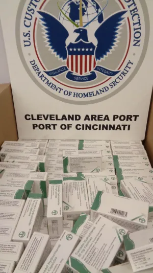 30,000 Tramadol pills intercepted by CBP in Cincinnati