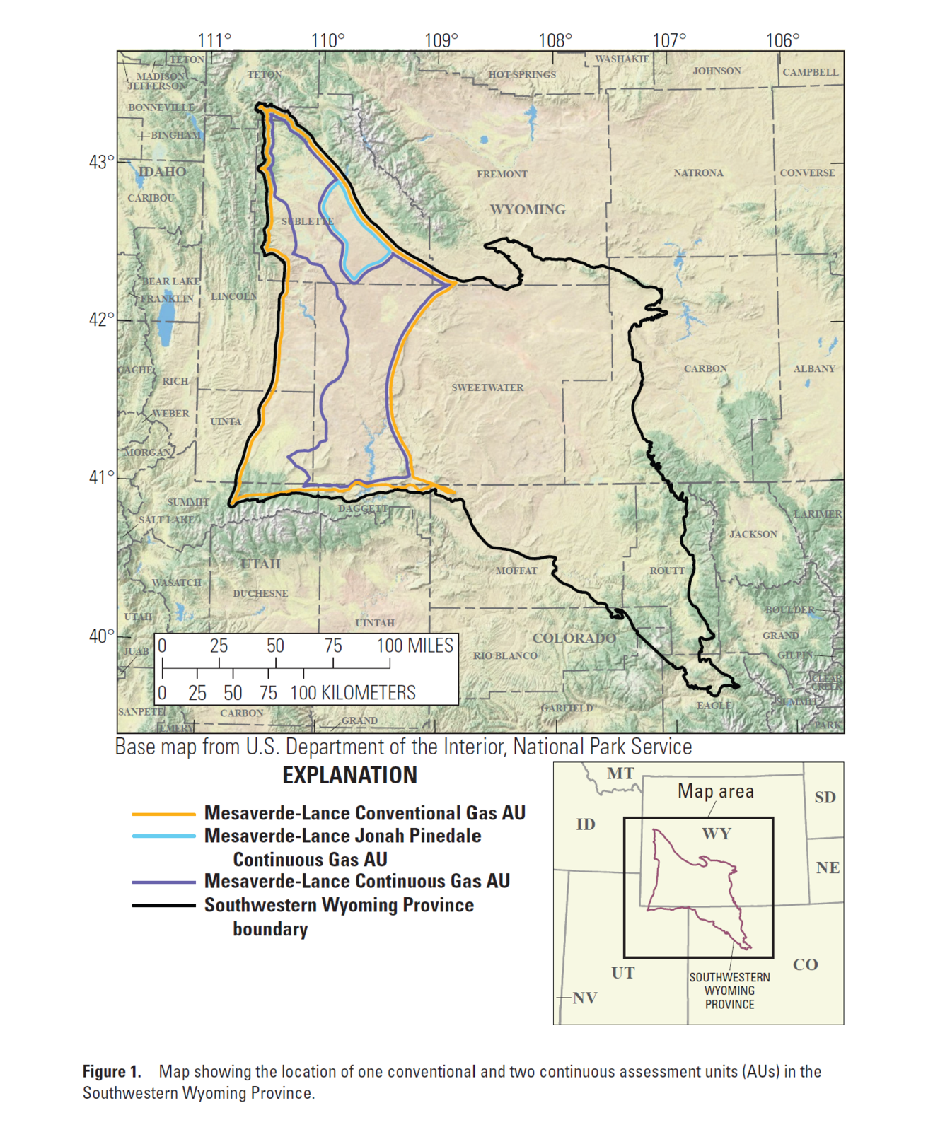 U.S. Geological Survey releases assessment of undiscovered gas resources in SW Wyoming's Mesaverde Group and Lance Formation