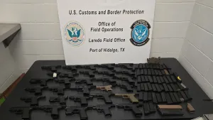 CBP officers discover unreported firearms and magazines bound for Mexico at Anzalduas International Bridge