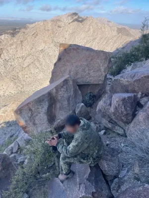 CBP’s Border Patrol and Air and Marine Arrest a Cartel Scout