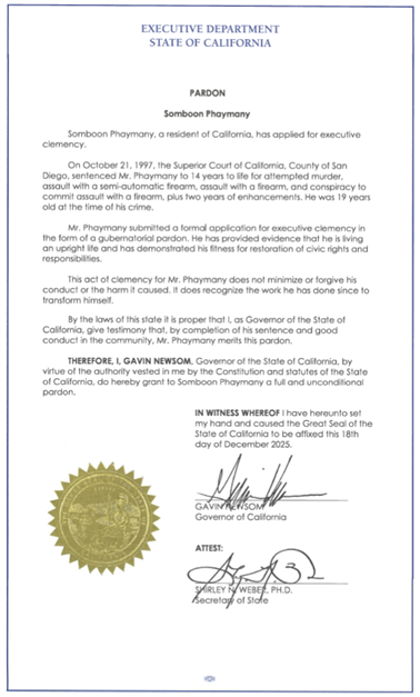 CALIFORNIA CALAMITY: Governor Gavin Newsom Pardons Criminal Illegal Alien Convicted for Attempted Murder and Assault with a Firearm