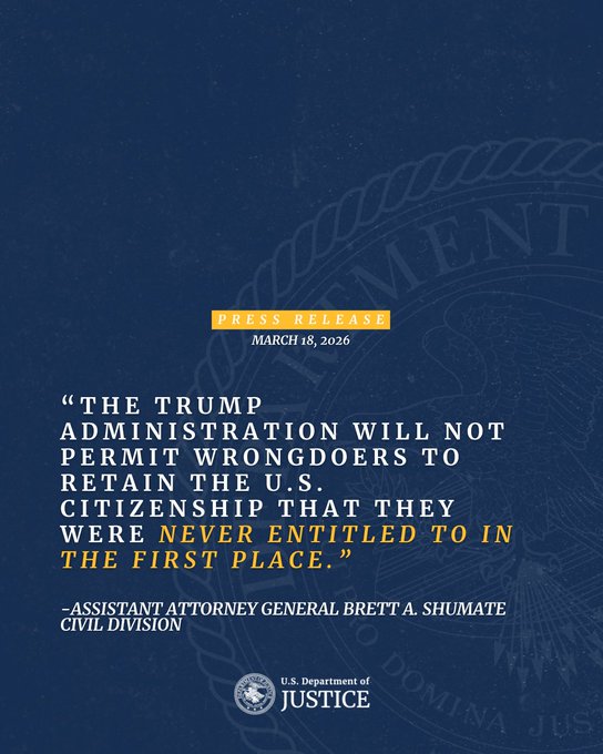 Justice Department Files Case to Revoke U.S. Citizenship of Mastermind Behind Multimillion-Dollar Tax Fraud Scheme