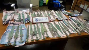 Philadelphia CBP officers intercept Bronze Age swords and arrowheads from the northeastern region of Iran
