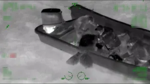 AMO Black Hawk disabling fire ends vessel pursuit