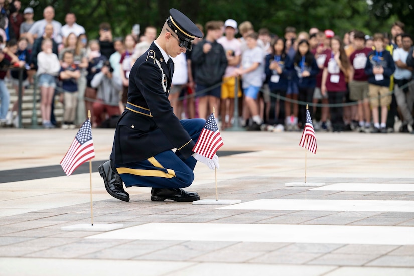 For Old Guard Soldiers, 'Flags In' Is a Personal Mission