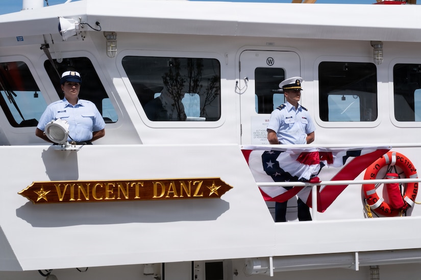 Coast Guard Commissions 62nd Fast Response Cutter Honoring 9/11 Hero