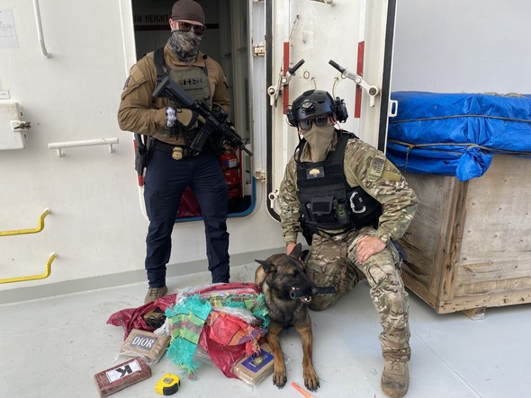 Homeland Security Investigations and the U.S. Coast Guard Seize $6.4 Million in Narcotics from Crude Oil Tanker in Port of Los Angeles