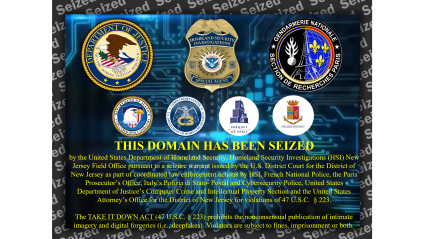 United States Seizes Domain Names Publishing Nude Digital Forgeries of Famous Women