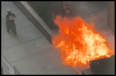 New York Man Charged With Arson After Setting Fire At Entrance Of Federal Building