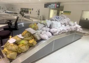 CBP officers seize 847 more pounds of khat in traveler baggage at BWI airport days after seizing 412 pounds